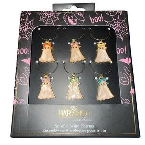 Ghost Wine Charms Set - Multicolor